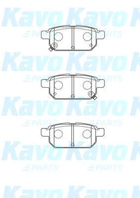 KAVO PARTS bp8532 -  Комплект тормозных колодок, дисковый тормоз